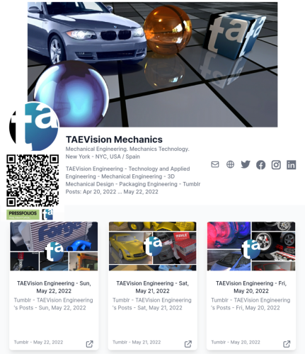 TAEVision Engineering — 📰 I just updated my Pressfolio:  TAEVision...
