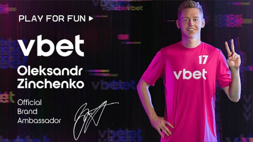 VBET's new ambassador - Oleksandr Zinchenko | GameBarron