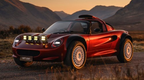 PHOTOS - Ce restomod transforme la Lotus Elise en tout-terrain façon Porsche 911 Dakar