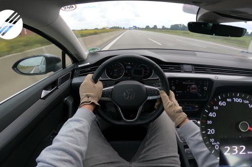 VIDEO - Sur l'autoroute, il atteint 232 km/h avec un diesel de seulement 150 ch