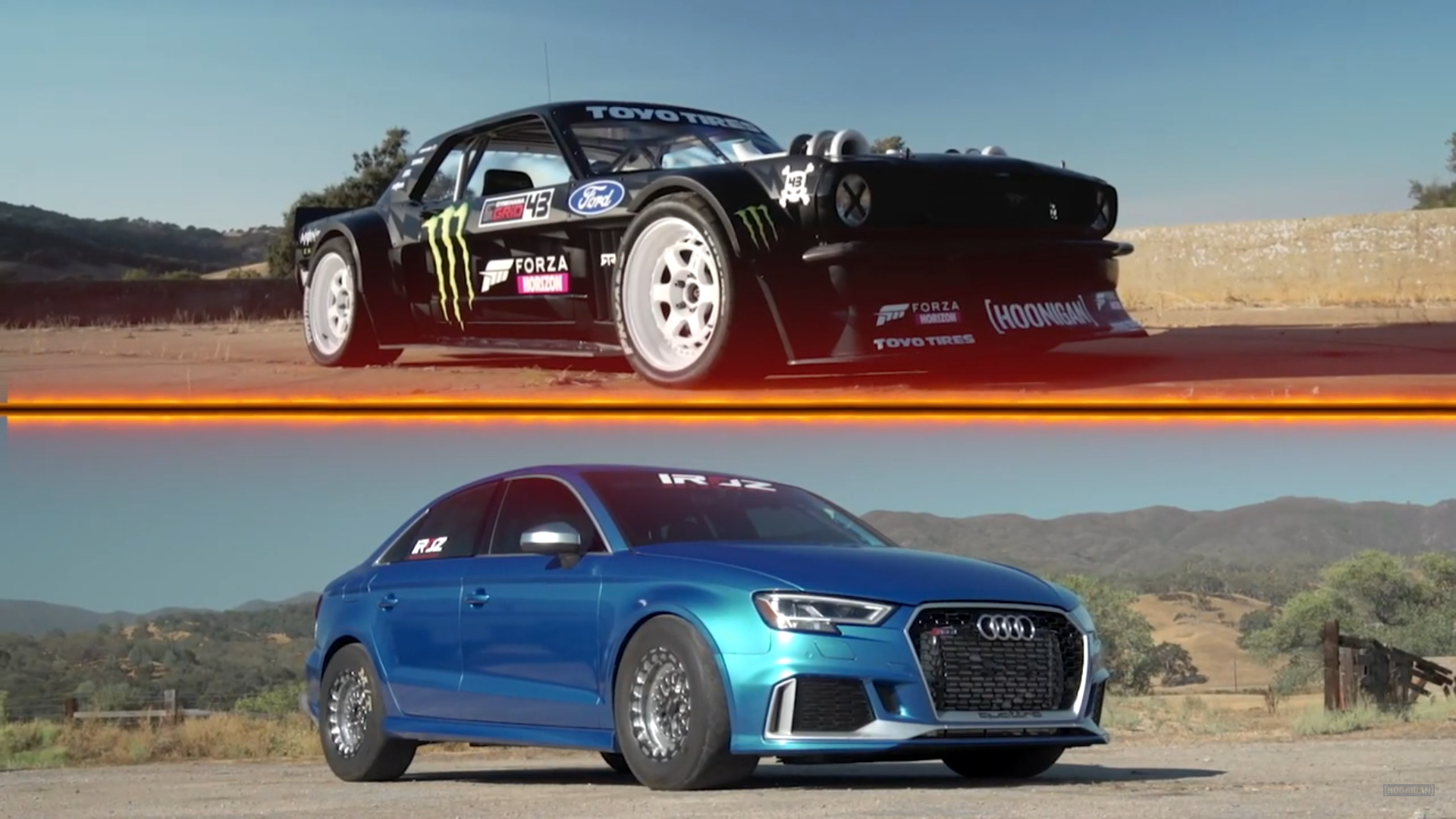 VIDEO - Ken Block peut-il battre l’Audi RS3 la plus puissante du monde ?