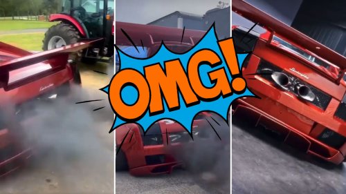 VIDEO - Cette Lamborghini Gallardo a troqué son V8 contre un énorme diesel !