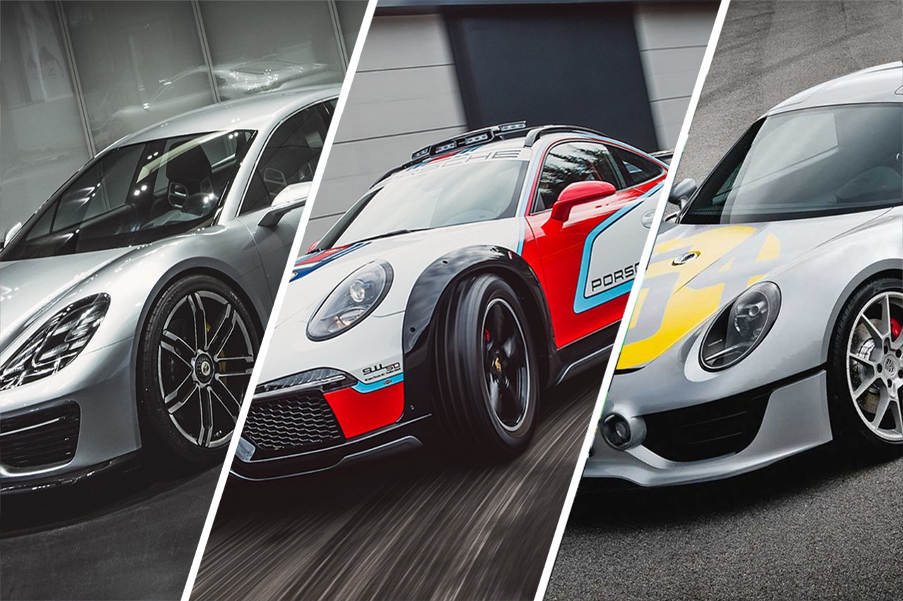 PHOTOS - les 15 concepts cachés de Porsche