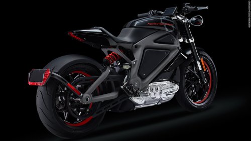 Harley-Davidson unveils its first electric hog