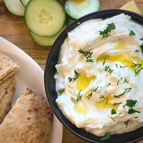 Tzatziki Greek Yogurt Dip Recipe