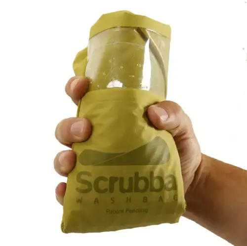 Scrubba Wash Bag Is A Great Alternative to Hand Washing for Travelers - Tuvie Design