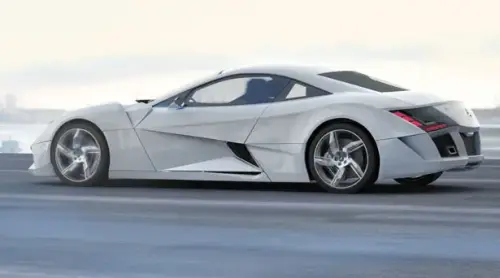 Mercedes Benz SF1 Concept Car by Steel Drake - Tuvie Design