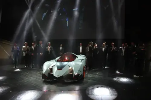 Lamborghini Egoista Concept Car to Celebrate Lamborghini's 50th Anniversary - Tuvie Design