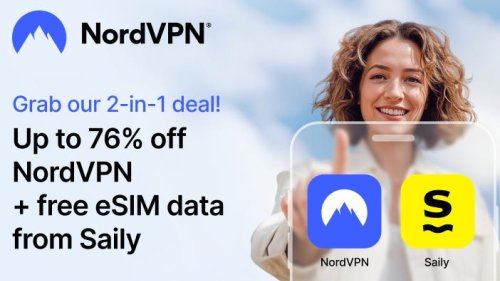 Get Up to 76% Off NordVPN + Free eSIM Data During This Deal Event