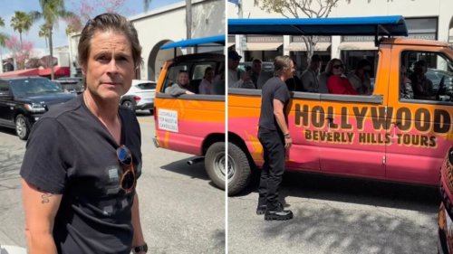 Rob Lowe Gets Mistaken for John Stamos by Tour Bus Driver – See His Reaction