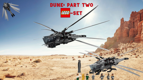 LEGO Ornithopter: Shoppe das coole Fluggerät aus "Dune: Part Two" mit Rabatt
