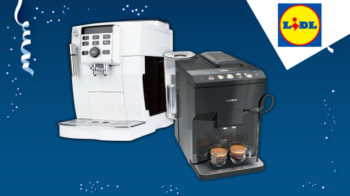 Lidl-Kaffeevollautomaten: Spitzen-Angebote auf De'Longhi, Bosch, Philips, Miele