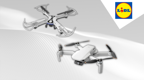 Drohnen bei LIDL: Quadrocopter am Black Weekend mit Rabatt shoppen