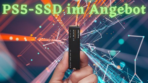 SSD-Speicher für die PS5: Neue Festplatte zum Schnäppchenpreis sichern