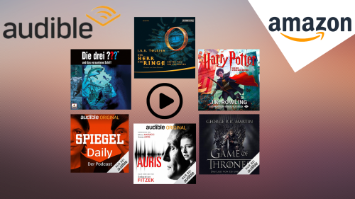 Amazon Audible: Höre so viele Hörspiele und Podcasts wie du willst – 30 Tage kostenlos!