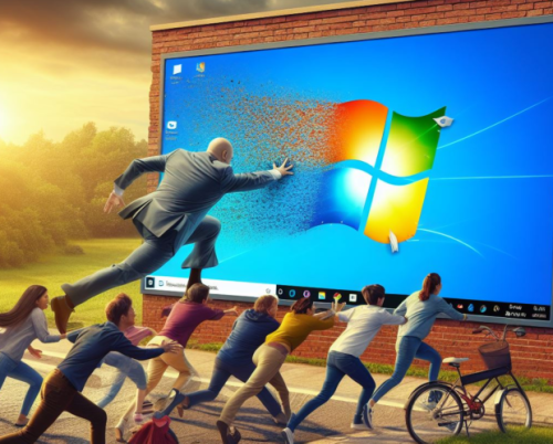 Microsoft kills support for most popular operating system, users now get full-screen ads