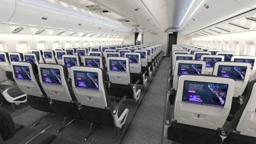 Panasonic's new in-flight entertainment system includes 4K OLED Displays for all passengers