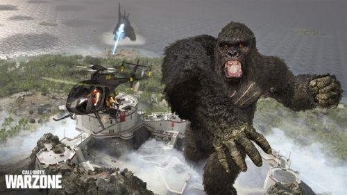 Attack King Kong's testicles in Call of Duty: Warzone for baller XP