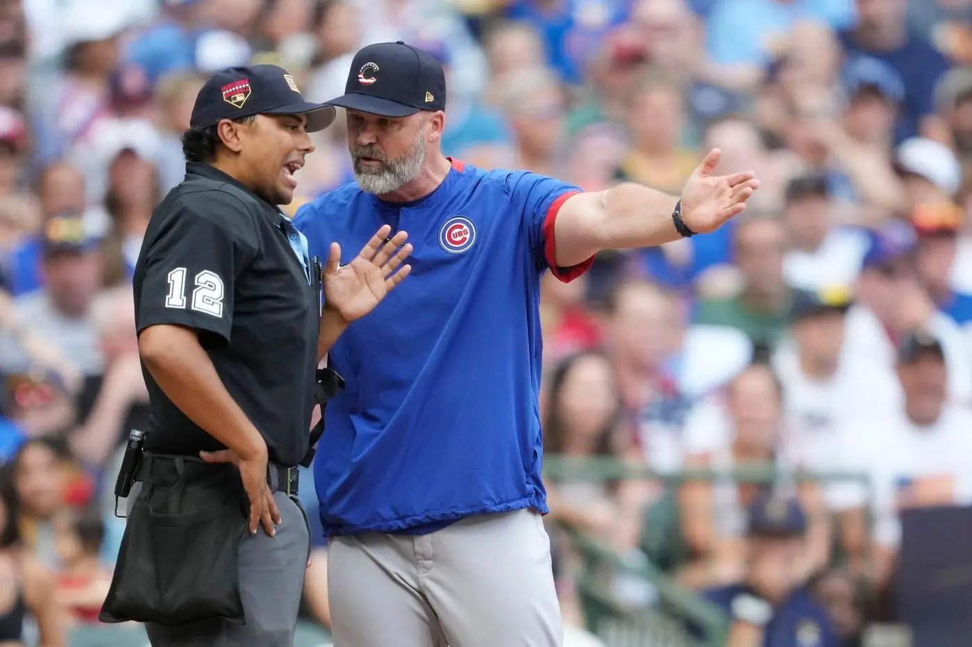 Nick Madrigal impressing David Ross in his work at 3rd base