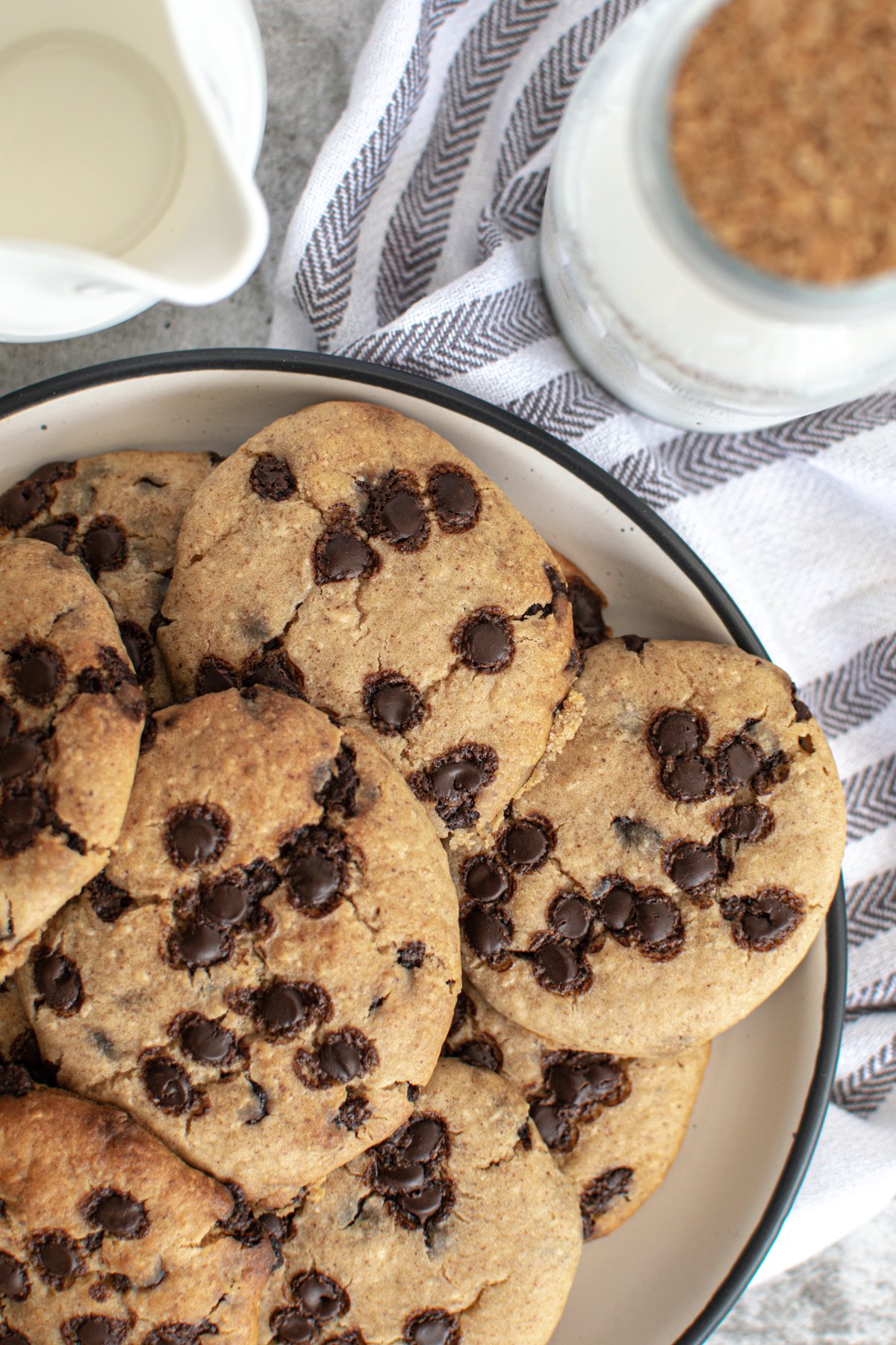 White Bean Chocolate Chip Cookies