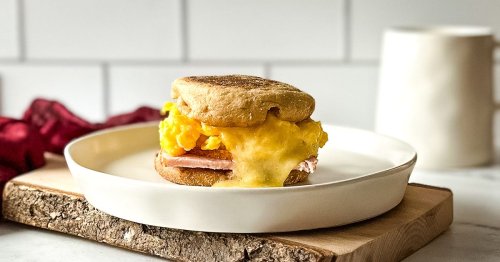 Turkey Egg and Cheese Sandwich