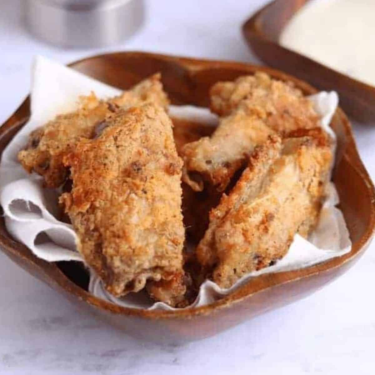 Air Fryer Chicken Wings | Breaded Hot Wings Recipe