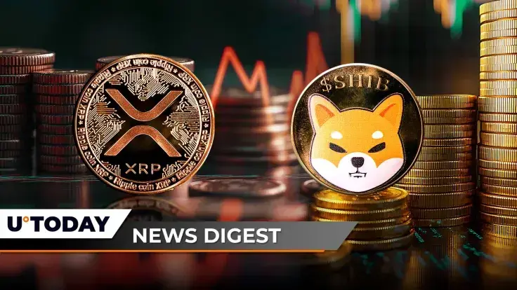 XRP Drops Out of Top 3, Dogecoin Creator Breaks Silence on Bitcoin Price, Shiba Inu (SHIB) Sees 70% Spike in 48 Hours — Crypto News Digest