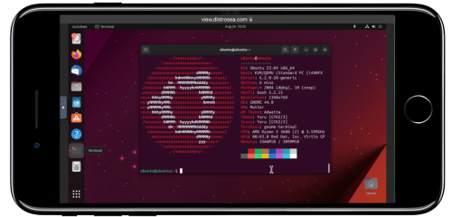 Cómo usar Ubuntu desde tu teléfono móvil o tablet (gracias a DistroSea)