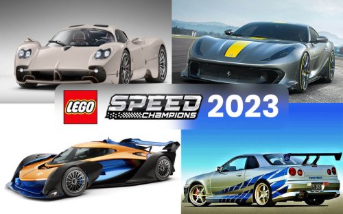 LEGO Speed Champions 2023: Pagani Utopia & more