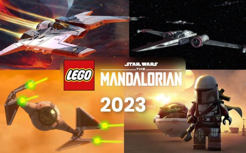 LEGO Star Wars 2023: Mandalorian Fang Fighter, TIE Interceptor & more