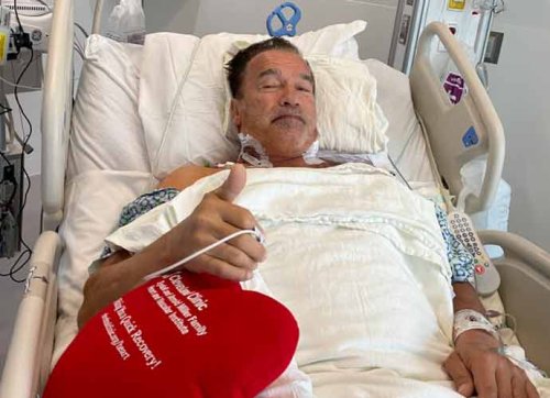 Arnold Schwarzenegger Gets Pacemaker Fitted After Three Open Heart Surgeries