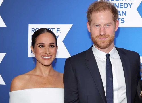 Prince Harry & Meghan Markle Accept Kennedy Award For ‘Moral Courage’ For Standing Up To ‘Structural Racism’ In Royal Family