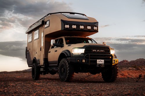 Off-grid adventure truck