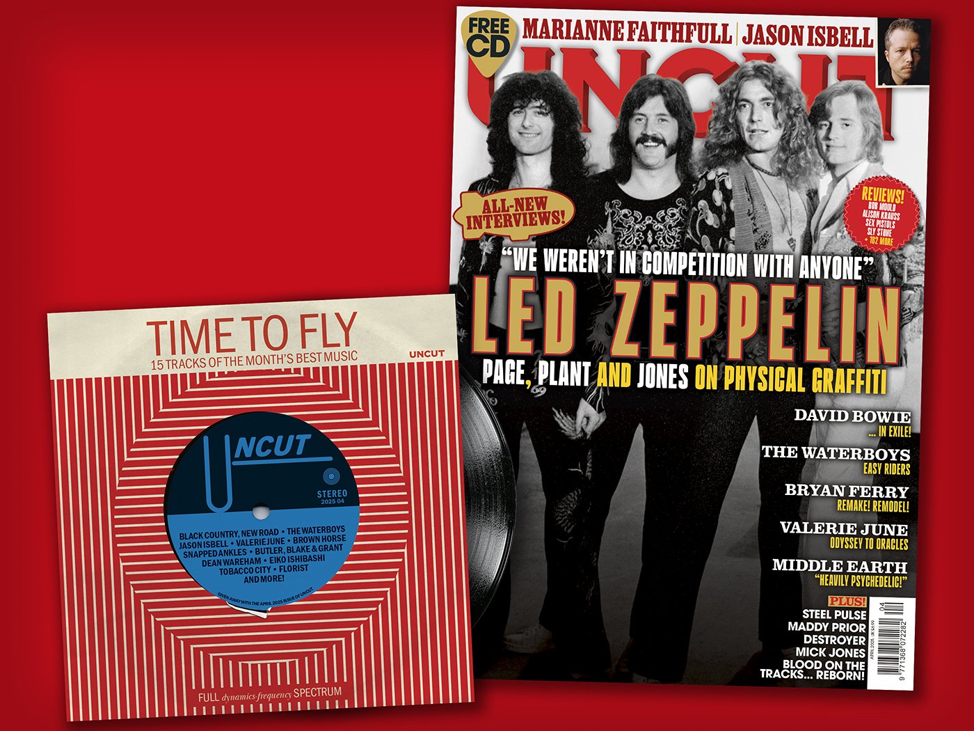 Inside our latest free Uncut CD – Time To Fly: 15 tracks of the month’s best music