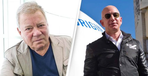 William Shatner Set To Become Oldest Man In Space Thanks To Jeff Bezos