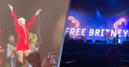 Miley Cyrus Proclaims ‘Free Britney’ At Festival Headline Set