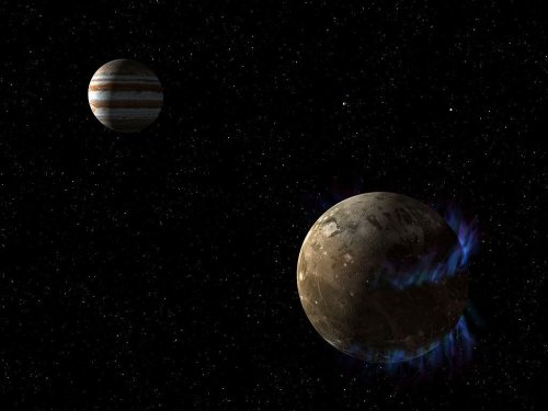 Jupiter and Ganymede are Connected by Magnetic Fields