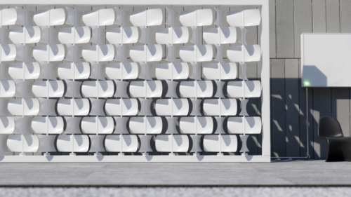 The Genius "Wind Turbine Wall" Could Power Your Entire Home