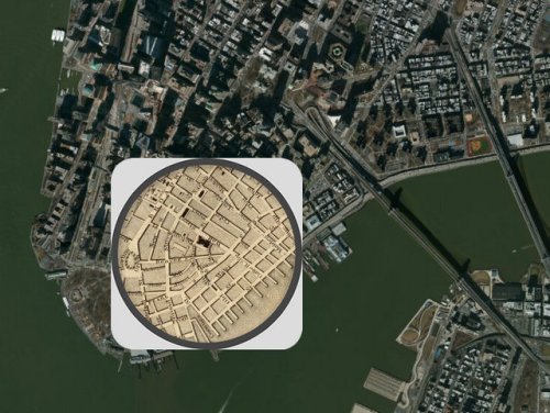 Fun Maps: The Changing Topographies of Manhattan 1836 to Now: Times Square, Bryant Park, Battery Park