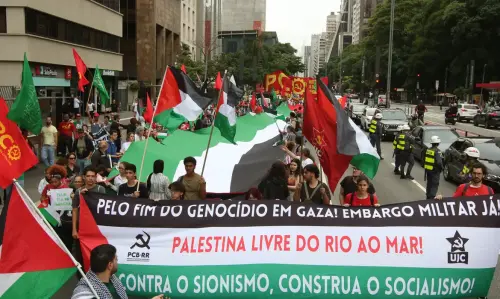 Movimentos sociais organizam ato em SP pelos 77 anos da Nabka, a catástrofe palestina