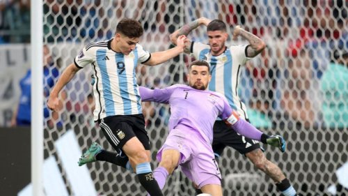 Web enlouquece com falha bizarra e gol marcado pela Argentina