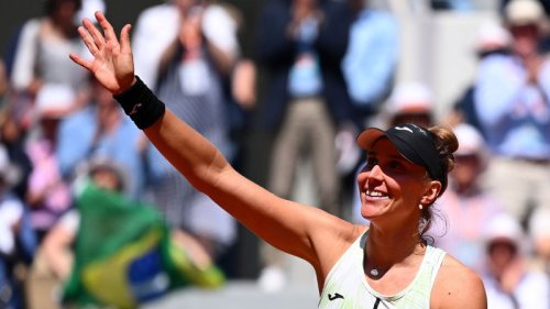 Roland Garros: Bia Haddad vence e é a 1ª brasileira nas quartas desde 1968