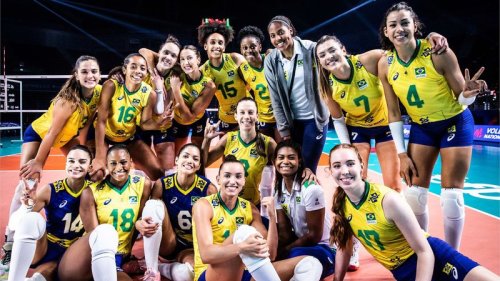 Vôlei: Brasil vence Coreia e vai às finas da Liga das Nações
