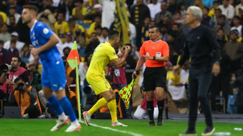 Cristiano Ronaldo perde a linha com árbitro da final da Libertadores