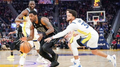 Kyrie comanda, e Nets vencem Warriors de virada na NBA