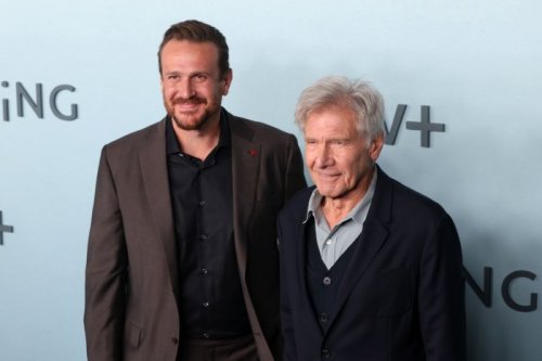 In photos: Harrison Ford, Jason Segel attend &#039;Shrinking&#039; premiere in LA - All Photos - UPI.com