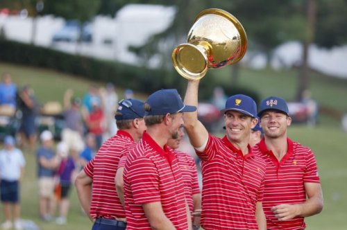U.S. wins Presidents Cup golf tournament - Photos