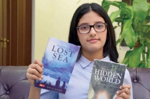 12-year-old author becomes youngest to publish a book series