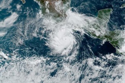 Bonnie roars to life as East Pacific's 3rd hurricane