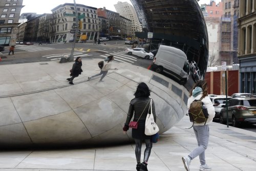 New York City unveils its own 'Bean' sculpture - UPI.com